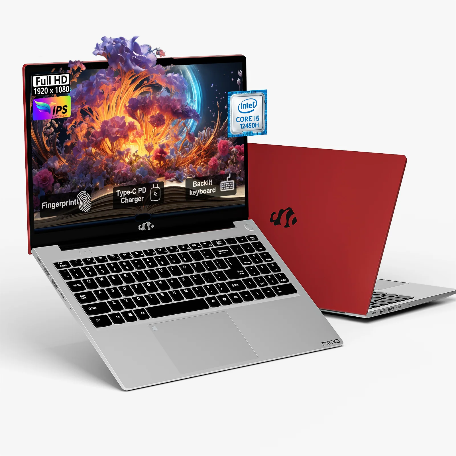 Nimo 15.6 FHD N156 I5-12450H Laptop