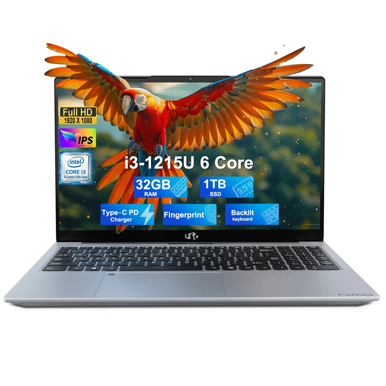 Nimo 15.6 FHD N154 I3-1215U Laptop For Business-AMZ