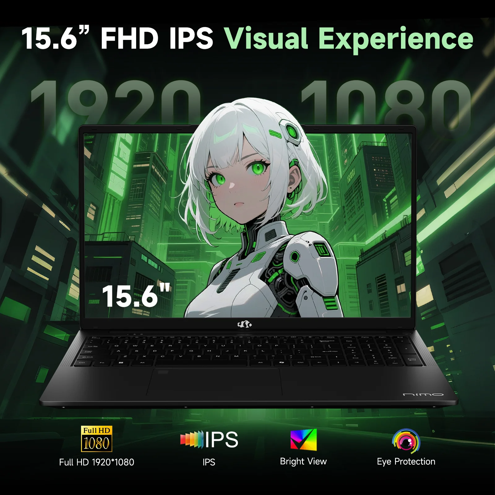 Nimo 15.6" N159 Ryzen 7 7735HS FHD Laptop